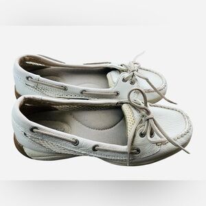Sperry Women's White Boat Shoes